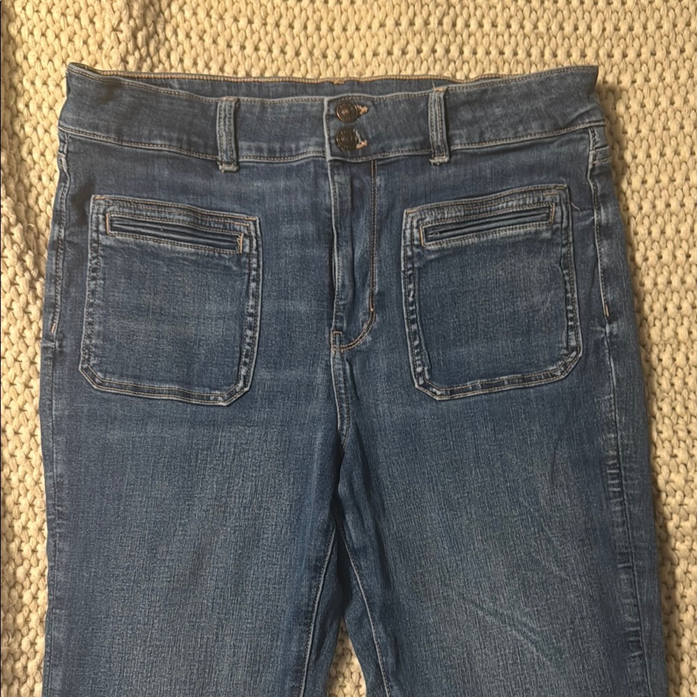 American Eagle High Rise Blue Denim Jeans